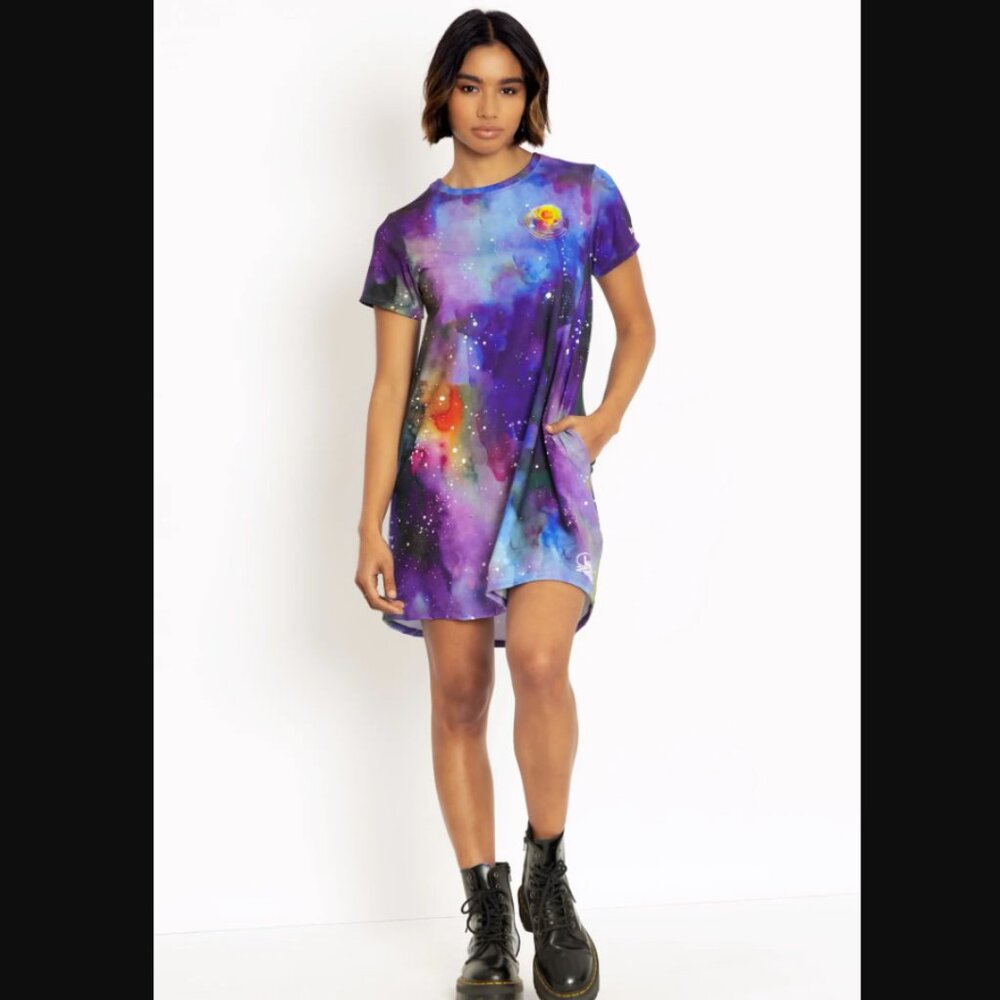 Blackmilk x Lora Zombie Expand Your Universe Swing Tee Dress